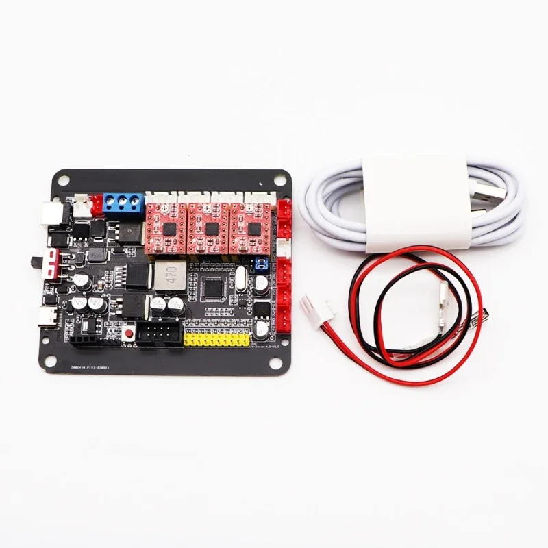Display controller GRBL0.9 1.1 USB port Engraving machine 3-axis control board, one-click offline