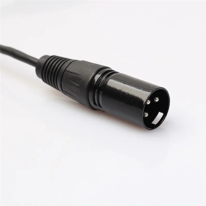3Pin XLR 1 maschio a 2 femmina cavo di prolunga Audio microfono Y linea cavo Splitter Audio per Mixer microfono altoparlante luce da palcoscenico