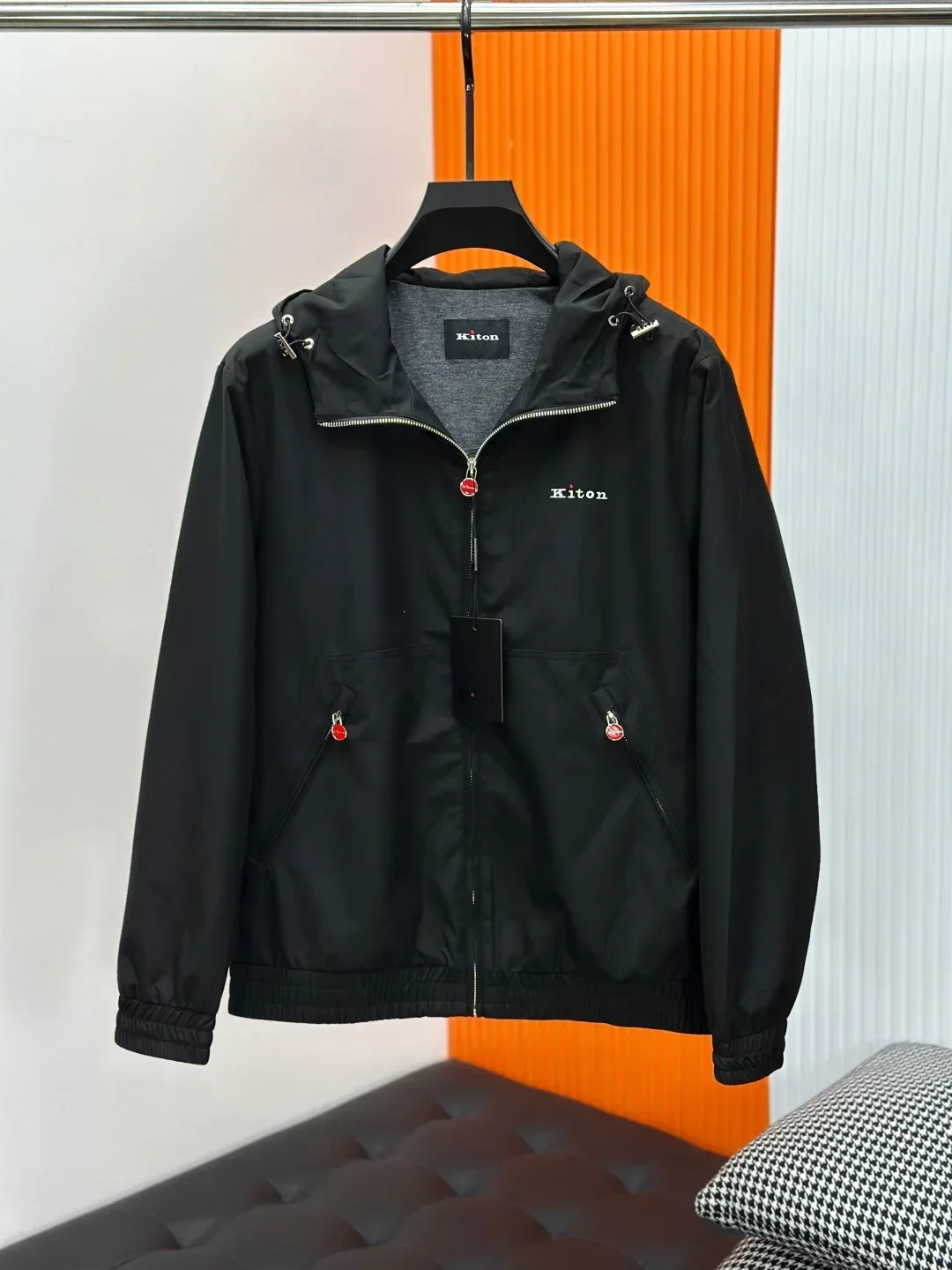 

Kiton 25ss Осенняя мужская куртка с капюшоном