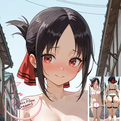 Kaguya Shinomiya Dakimakura Double-sided Print 50X150cm pillows cover age 18+ Adult anime body pillowcase