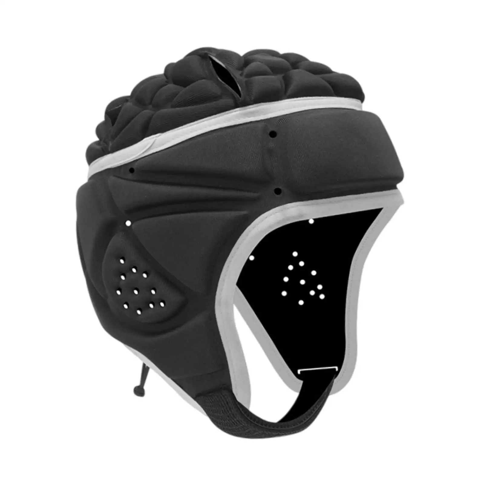 

Головной убор для регби, детская регулируемая дышащая многоразовая защитная кепка из ЭВА, защита для бейсбола, катания на роликовых коньках, спорт для мальчиков и девочек