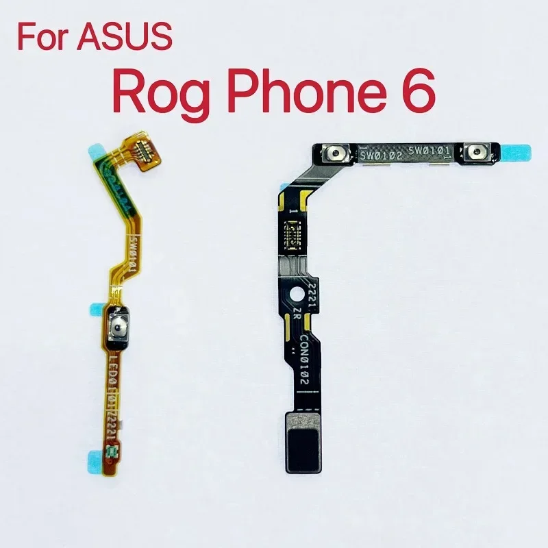 Pop For ASUS ROG Phone 6 ROG6 Power On Off Volume Bottons Flex Cable Repair Replacement Part