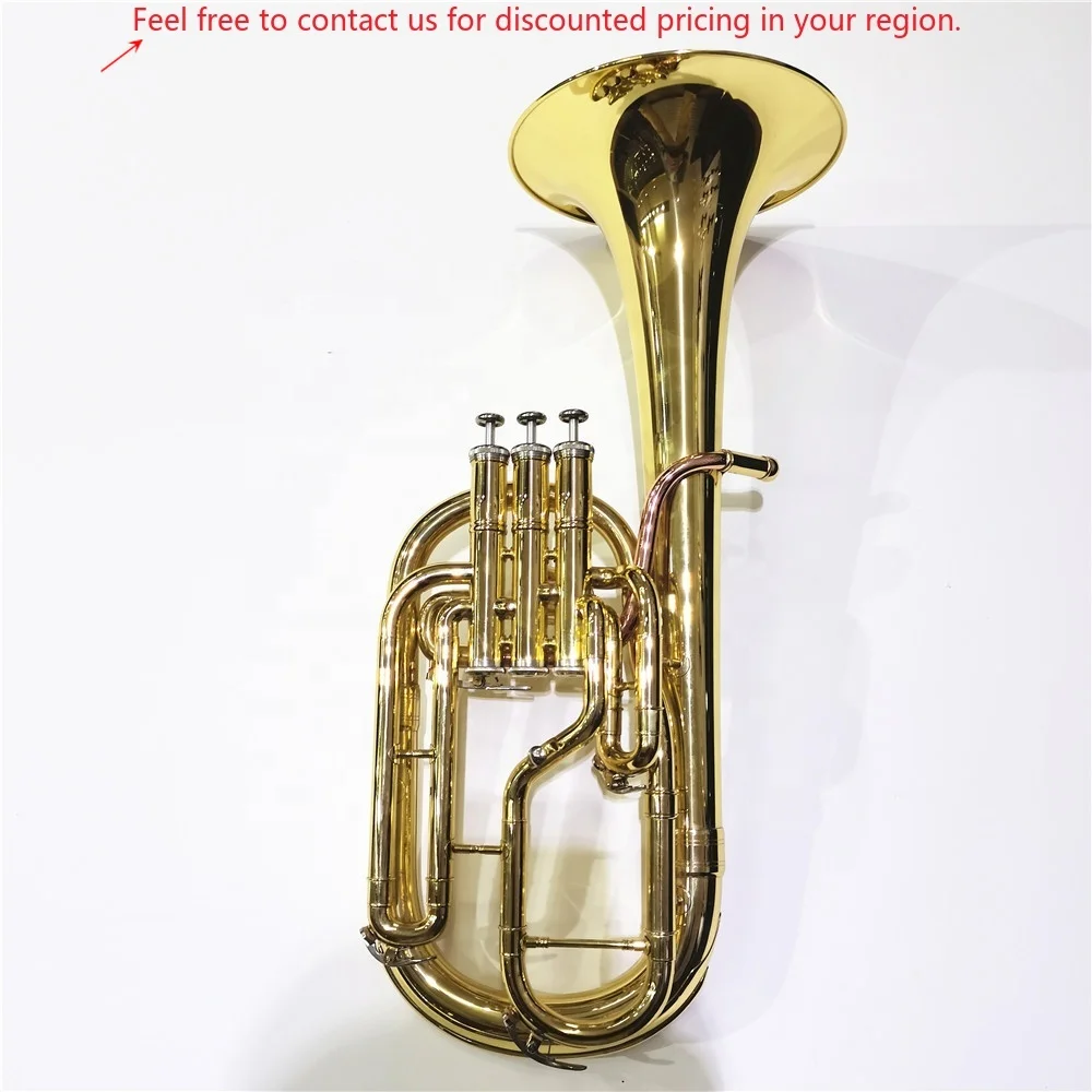 

Alto Horn 3 Piston Valves Professional Alto Horn Brass Instruments