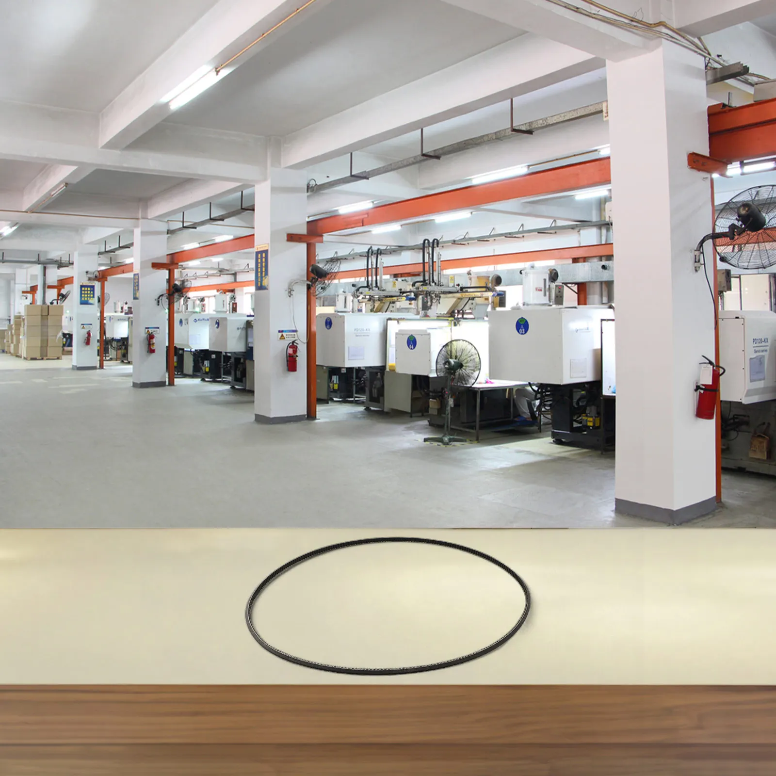 

Комплект эффективных приводных ремней токарного станка из двух моделей V-рем 5M690, идеально разработанных для ручки тяжелых верстаков с легкостью