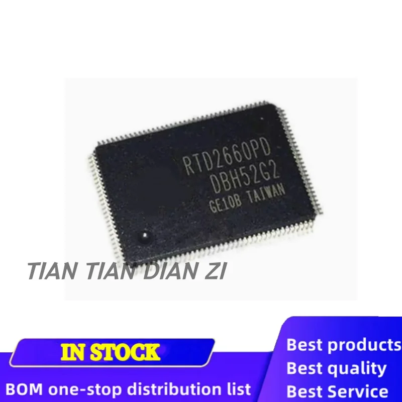 2pcs/lot RTD2660PD RTD2660 QFP128 ic chips in stock