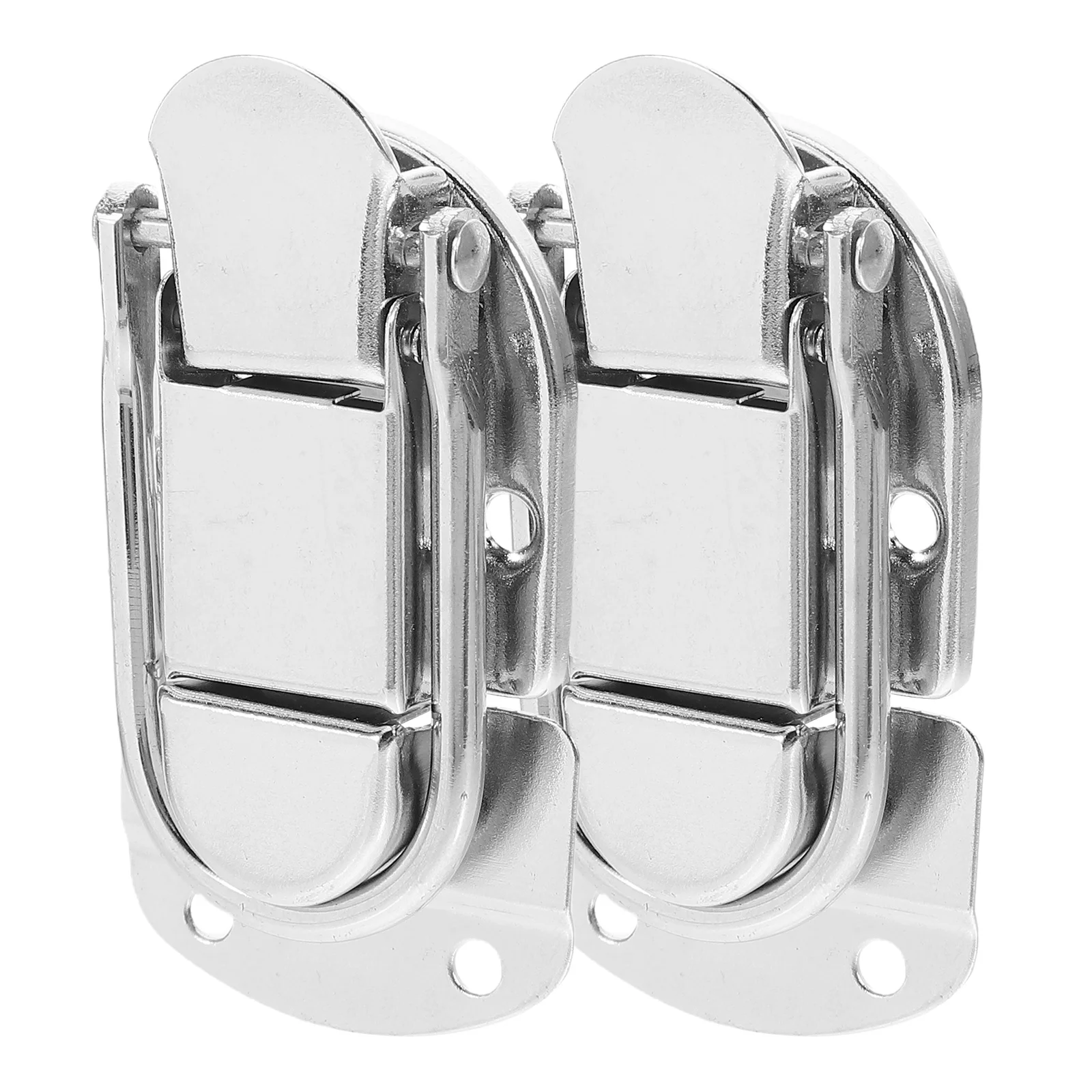 

2Pcs Wooden Box Buckle Lock Clasp for Jewelry Boxes Self Locking Decorative Latch DIY Craft Cabinet Fastener Retro Metal Hinge