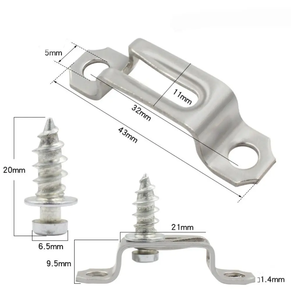 hinge Cabinet Connector Connecting Bracket Sliding Buckle Screw Fastener Wardrobe Assembly Furniture Fastener Fixed Screw