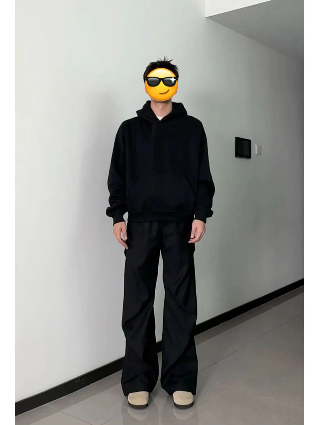 

Мужская утепленная толстовка Bla Fce с капюшоном, осенне-зимняя, модная, удобная, свободного кроя, с длинными рукавами