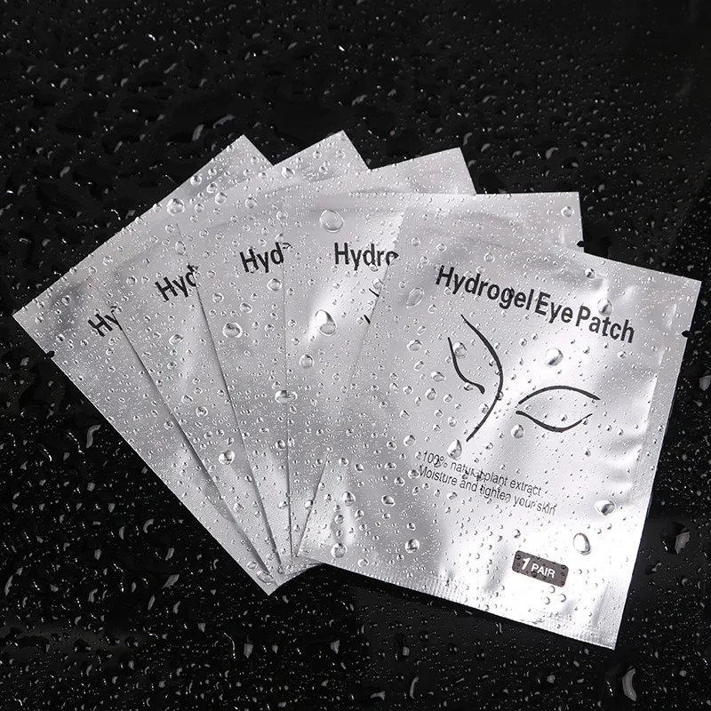 200 Pares de Adesivos de Hidrogel para Cílios, Protetores Oculares para Extensão de Cílios e Ferramentas de Maquiagem