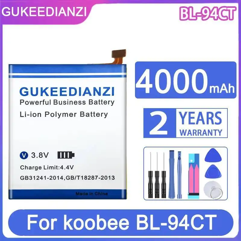 

4000 мАч безопасный для Koobee BL-94CT аккумулятор мобильного телефона надежная замена