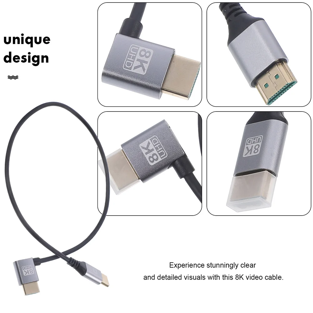 

Monitor Connection Cable Male Adapter Video Right Angle Coax Connector Wire Outer Pvc Computer Cables