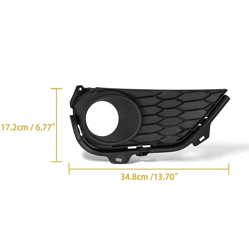 Fog Light Trim For Honda Pilot 2019 2020 2021 2022 Front Bumper Fog Lamp Light Cover Frame Hood Grille 71102TG7A60 71107TG7A60 2