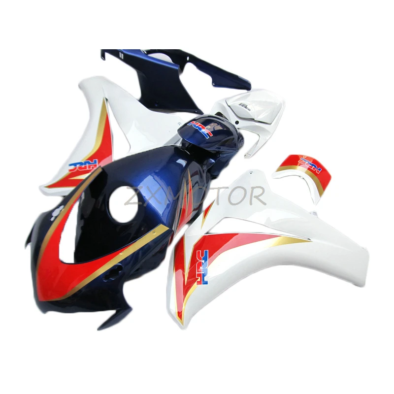 Injection Brand New fairings For Honda CBR1000RR 2008 2009 2010 2011 cbr 1000 rr 08 09 10 11 White Blue Fairing Kit FG27