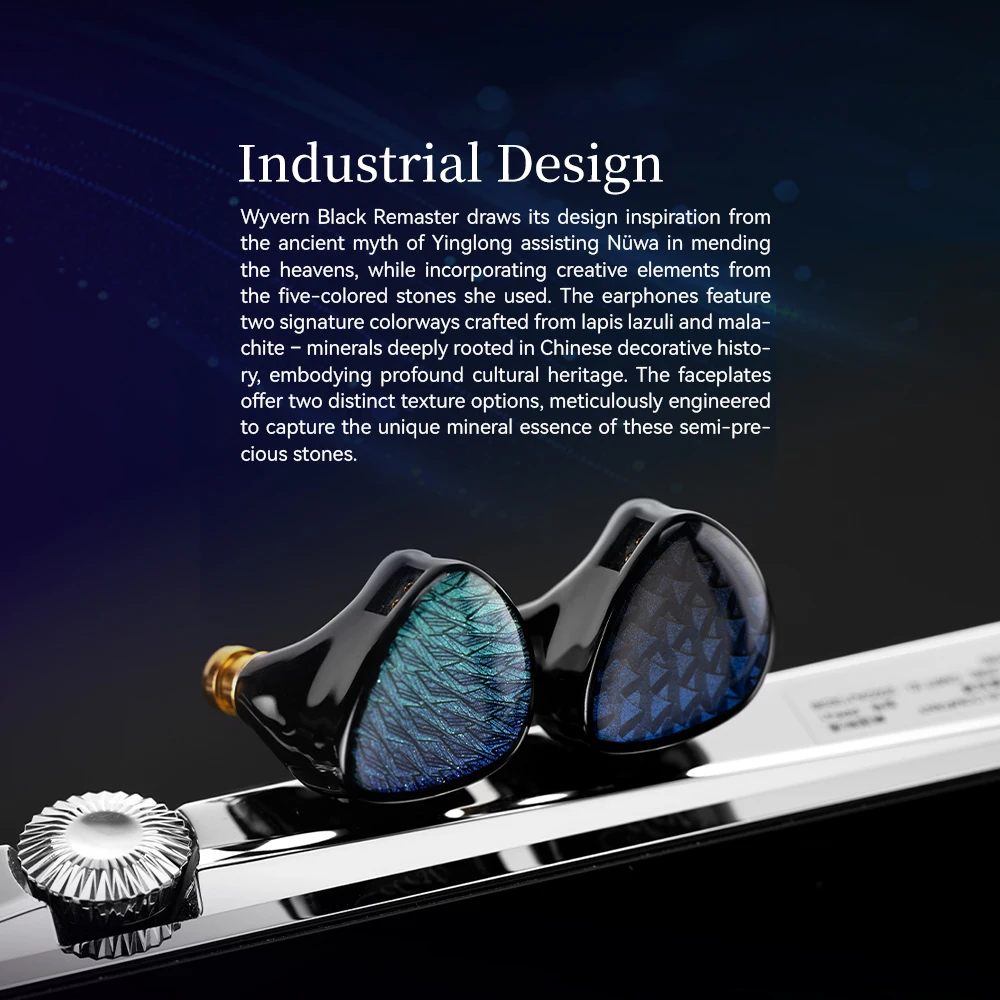 Celest Wyvern Black Remaster Next-Gen LCP 2.0 Dynamic Driver In-Ear-Monitore mit 4N sauerstofffreiem Kupferkabel 3,5/4,4 mm Stecker – Detail 6