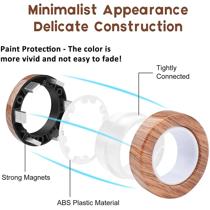 3Pcs Magnetic Rings Fidget Toy Set Adult Fidget Magnets Spinner Rings Fidget Pack Great Gift for Adults Teens Kids