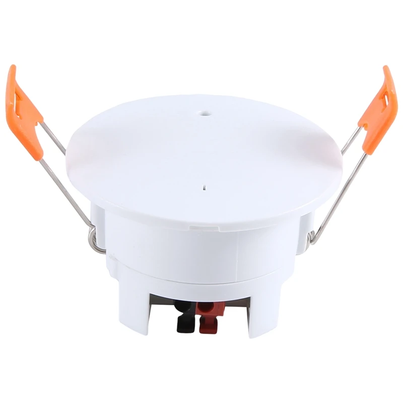 

1 Set White Millimeter Wave Body Presence Sensor Zigbee Ceiling 5.8G Radar Body Presence Sensor Graffiti Sensor