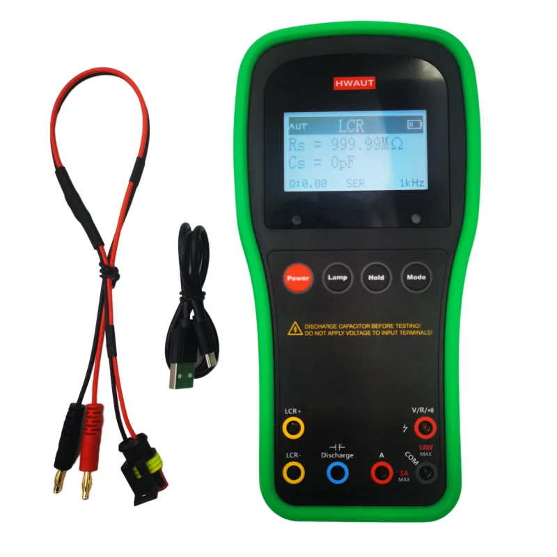 

Hw-Lcr03 Handheld Lcr Digital Bridge Tester Bridge Capacitance And Inductance Meter