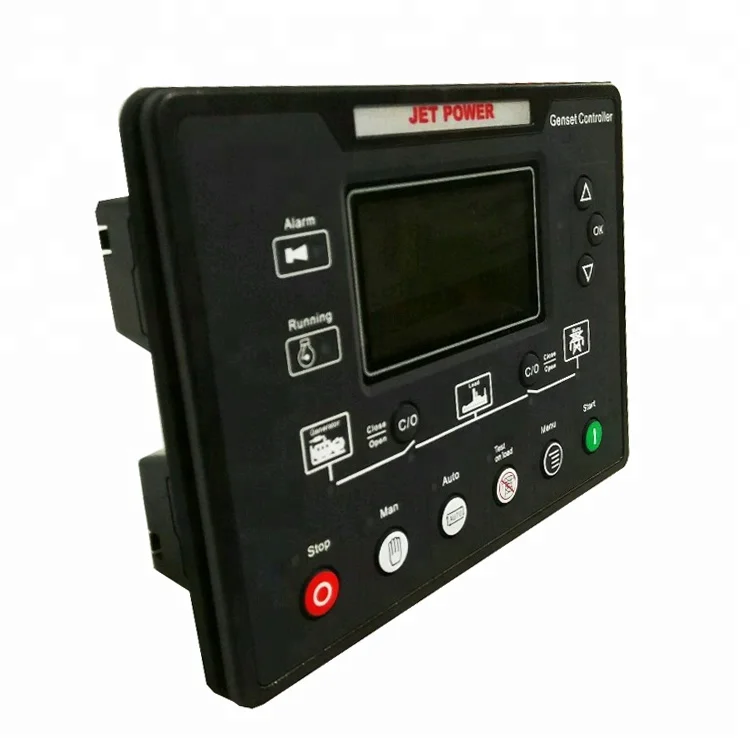 Electronic Control Module Generator Controller panel For Diesel Generator Automatic 6120 with LCD Display