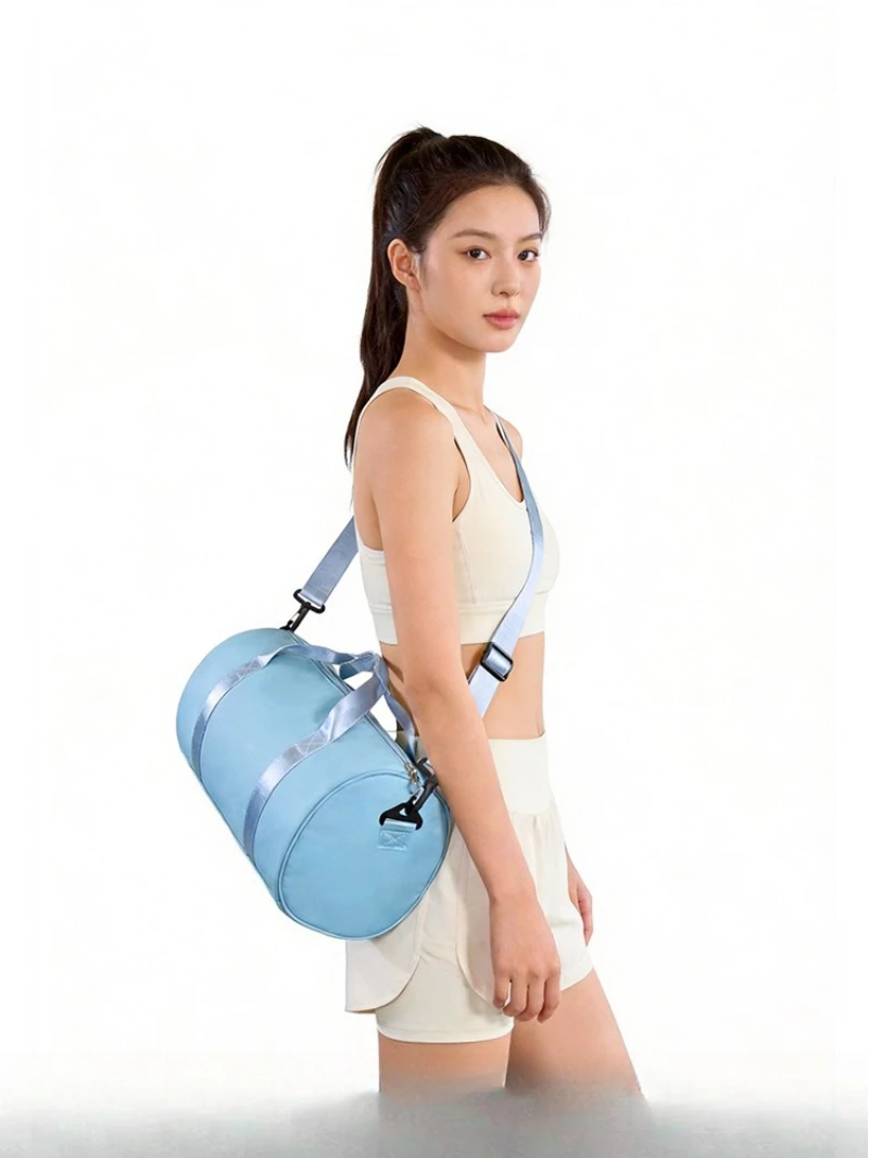 Dry and wet separation fitness sports basketball swimming bag large capacity portable travel bag opening gift