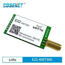 Nouvelle technologie LoRa Semtech 433MHz RF Transcsec E22-400T30D 30dBm 1W longue portée UART DIP port série Tech