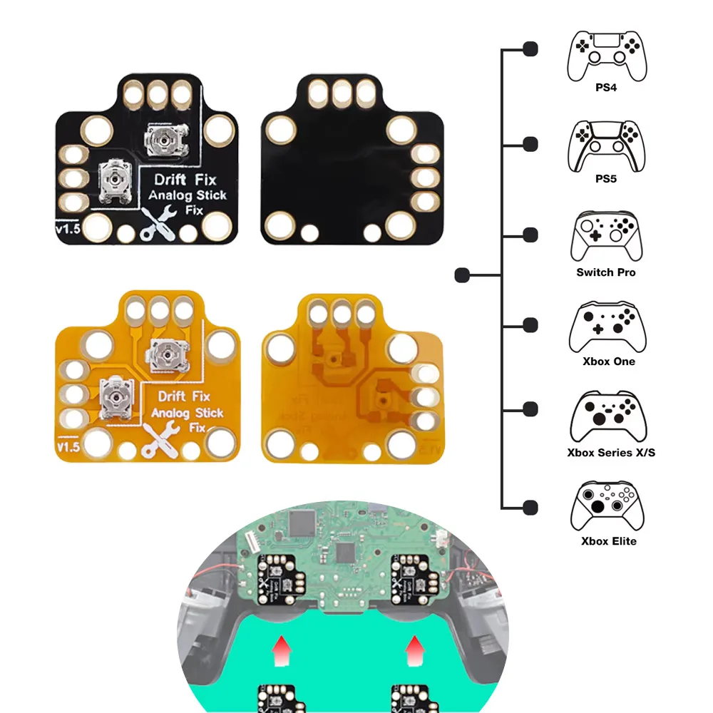 Mejora tu experiencia de juego con el controlador Xbox con reparación de desviación de joystick: BitFunx A Pair Analog Stick Drift Fix Mod