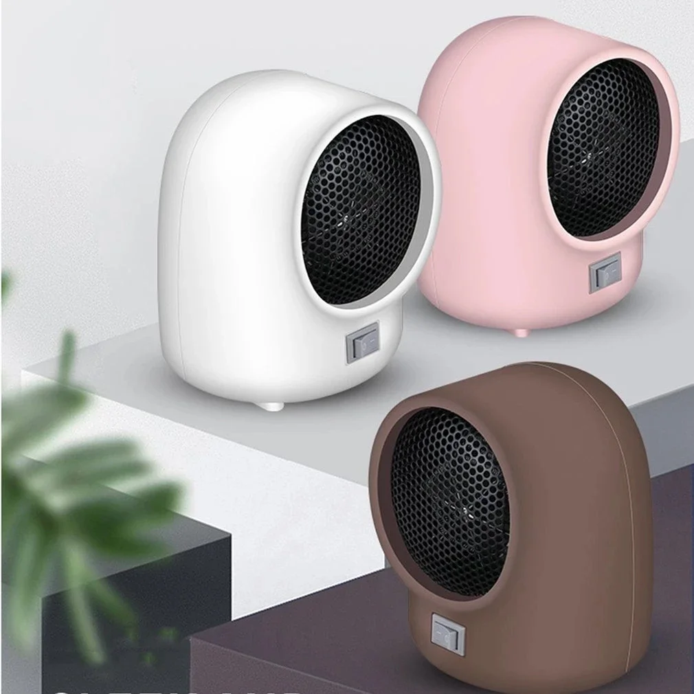 Mini Electric Heater Desktop Quick Heating Home Portable Electric Heater 220V Hot Fan Heater Home Office Warmer Hand Warmer