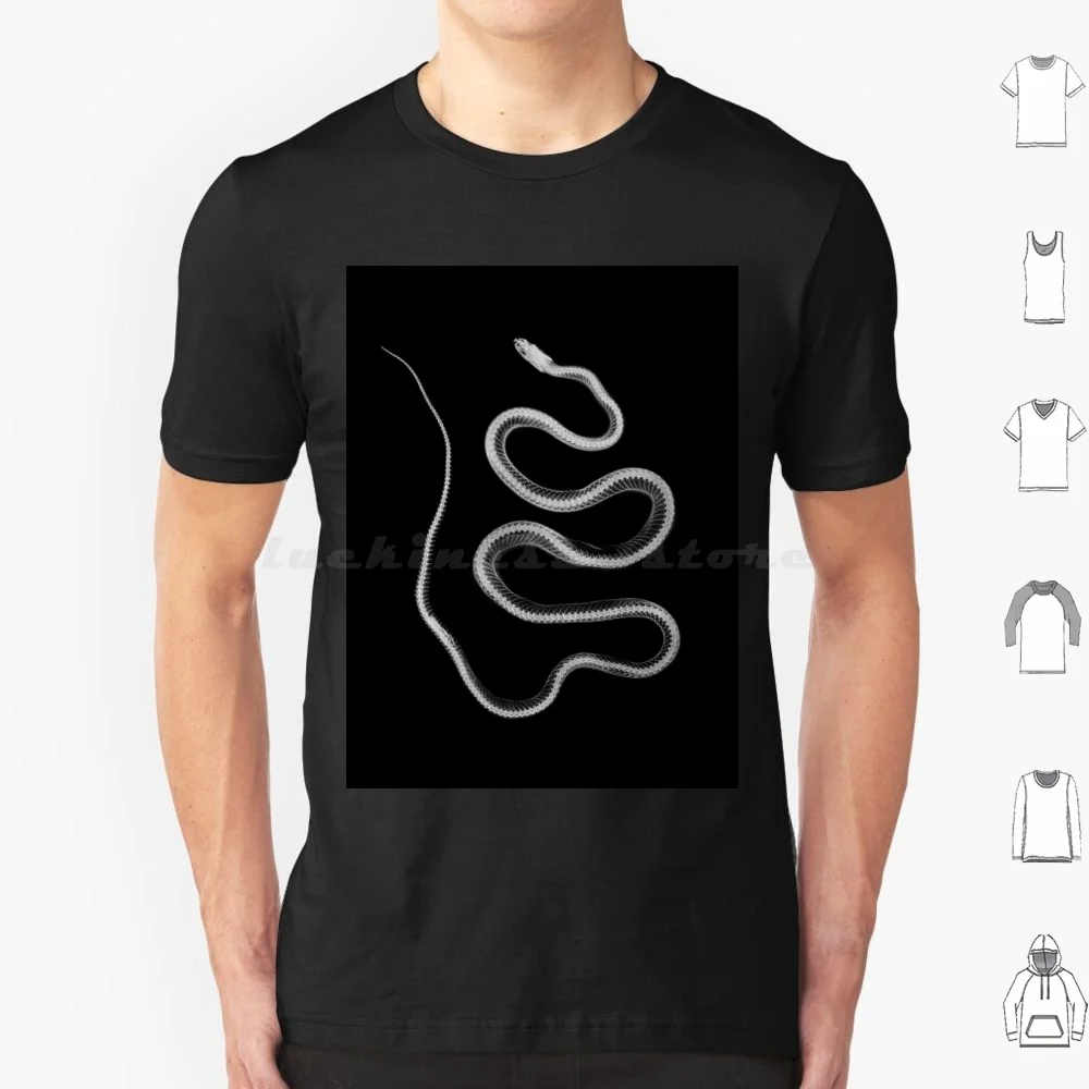 

Xray Snake Skeleton ( Black Background ) T Shirt Men Women Kids 6xl Snake Snake Skeleton Halloween Snake Goth Halloween Skull