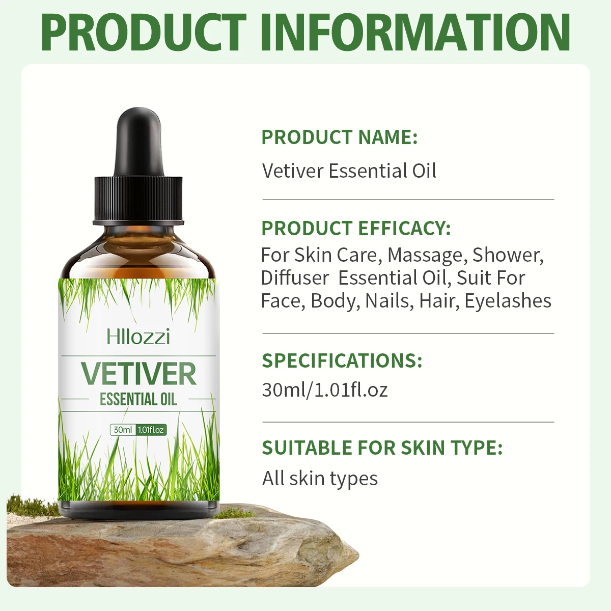 30 مللي زيت طبيعي من فيتيفر زيت عطري نقي يخفف التوتر مناسب لشموع الروائح ومرطب السيارة #6