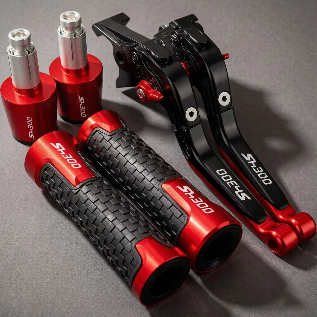 

For HONDA SH300 SH300i SH 300i 300 2006-2025 SH 300 Motorcycle Clutch Lever Brake Levers Handlebar Handle Hand Grips Ends