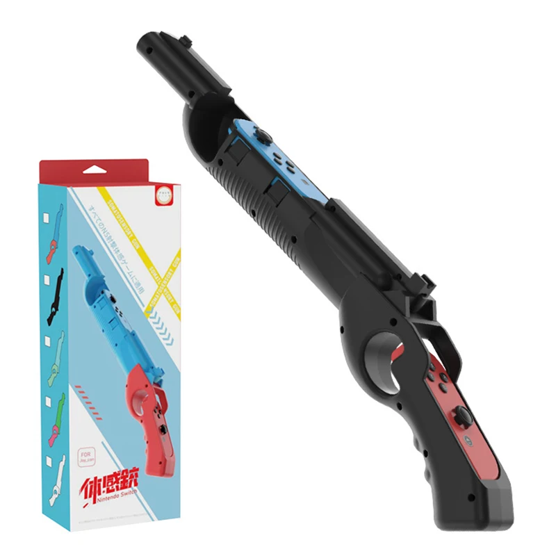 Shooting Game Gun For Nintendo Switch Oled Game Console Accessory Move Handle Butt Butt Compatible With NS Shooter Hunting Game