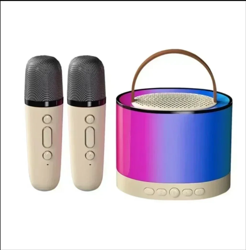 K52 Mini K Song Audio All in One High Sound Quality Dual Mic Joint Singing Ultra Long Battery Life Portable Bluetooth Speaker