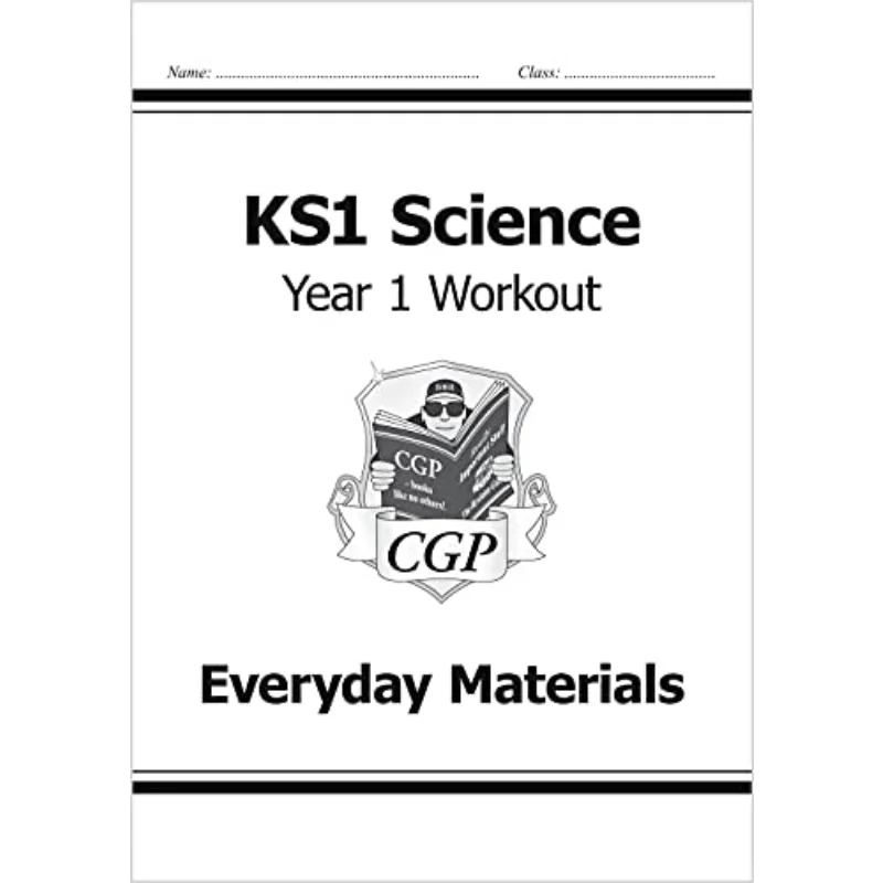 KS1 Science Year One Workout Everyday Materials CGP Books Coordination Group Publications 9781782942337 Book