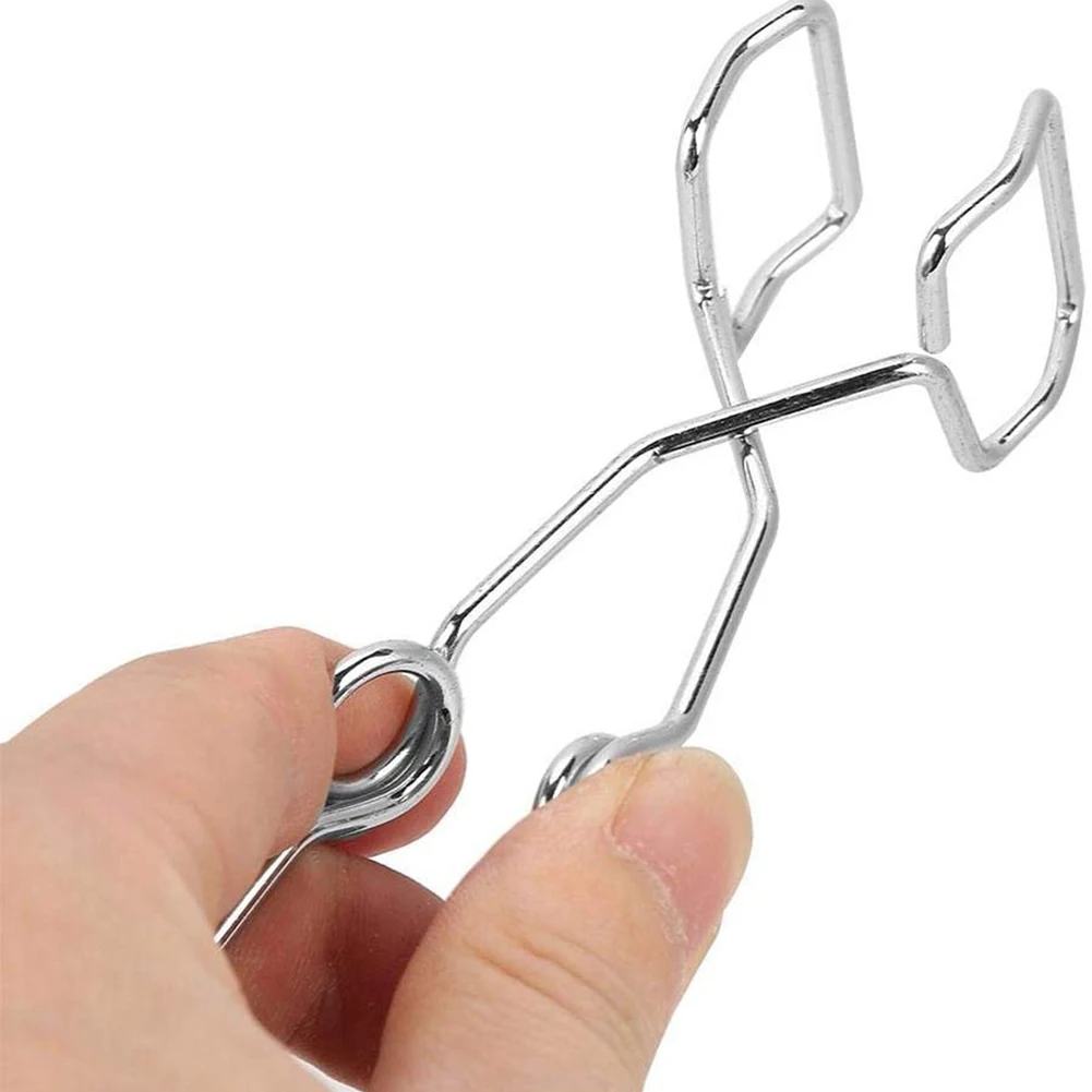 Laboratory Use Only Spring Steel Test Tube Clip Clamp at 14 5 cm Length for Safe Handling of Smaller Diameter Tubes