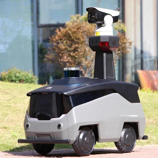 

Remotely Control Autonomous Robot Intelligent Robot Security Guard Patrol