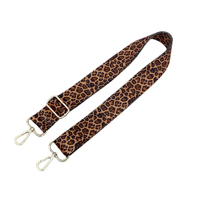 Leopard Long Shoulder Bag Strap Adjustable Belt Crossbody Strap for Bag Women\'s Bag Accessories