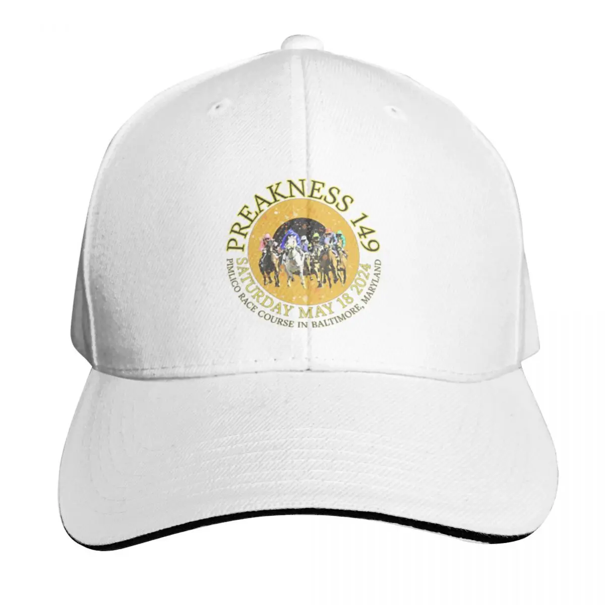 149th Preakness Stakes 2024 Design Personalized For Men A Baseball Cap Hat