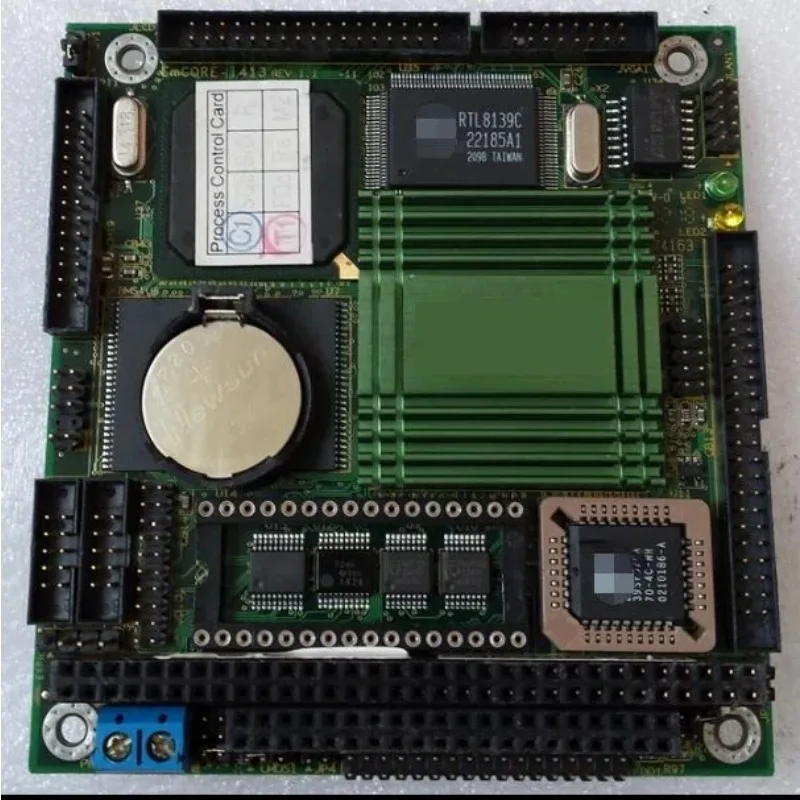 AvaCoreEmCORE-i413 REV:1.1 100%OK PC104 Mainboard Fanless IPC CPU Board PC/104 Embedded Industrial Motherboard With Me