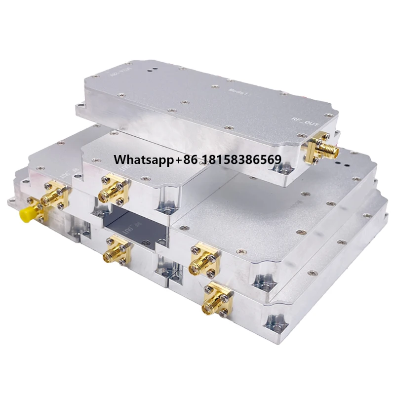 

50W Circulator RF Module Amplifier 5.2G & 5.8GHz WiFi Signal Interference Suppression for UAV Wireless & Modules
