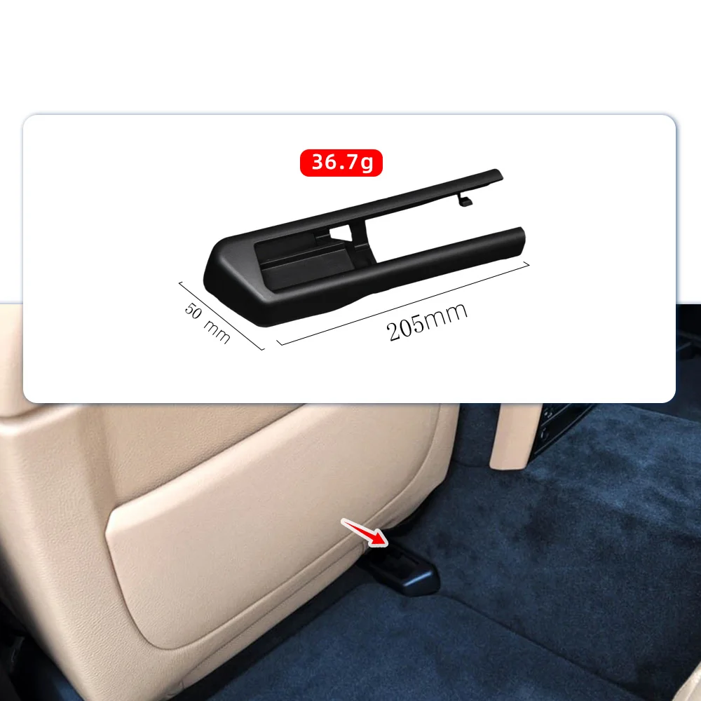 Interior Car Front Seat Rail Track End Cover Slide Cap For BMW 5 5GT 7 Series F18 F02 F07 Car Seat Sliding Track Rail Trim Cover