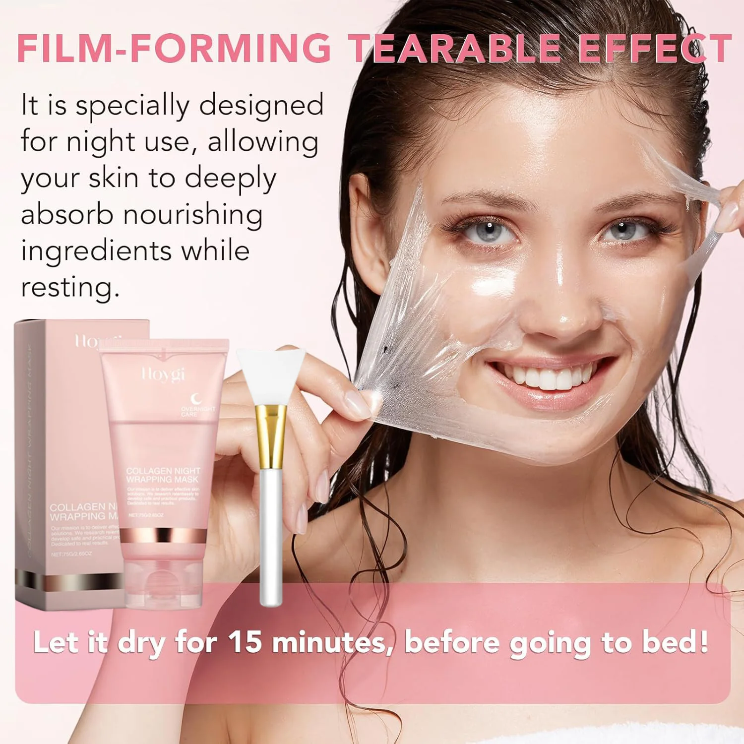 Collagen Overnight Peel Off Face Mask 2