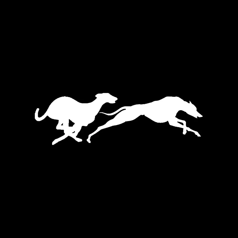 Car Sticker Running Greyhound Vinyl Car Window Sticker Decal Animal Motorcycle Decorative Accessories