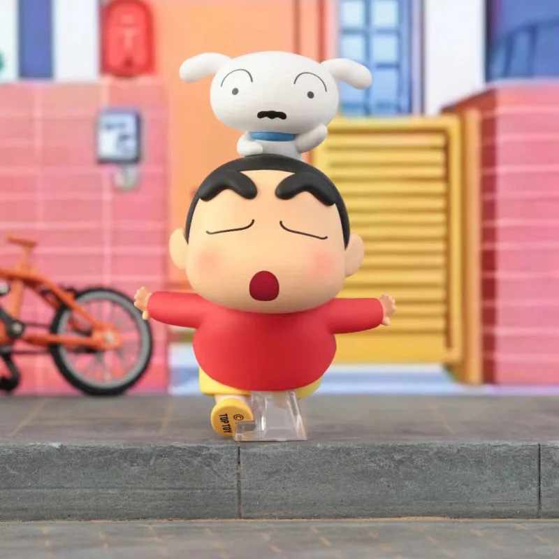 

Карандаш Shinchan Shiro' S Daily Life Series слепая коробка милая аниме-фигурка Modol Decor модный коллекционный подарок на день рождения для девочек и детей