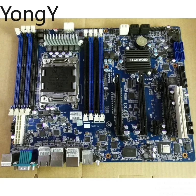 GA-6PXSV4 2011 pin server main board supports E5-2680 V2 on REG DDR3 memory