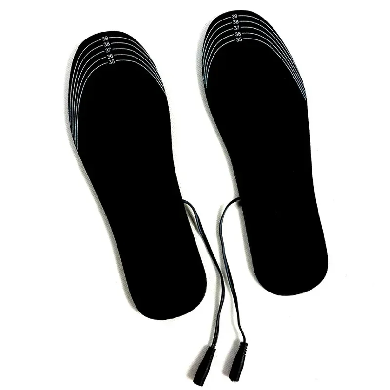 USB Electric Heated Insoles Pad Unisex Heated Shoe Insoles Winter Outdoor Sport Feet Warming Insoles Foot Warming Feet Warmer