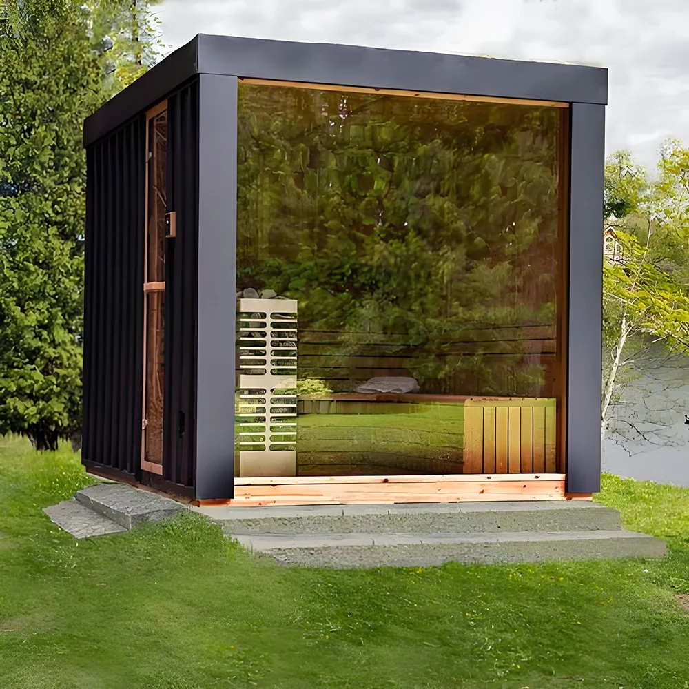 Sauna Outdoor Large Sauna Shower Jacuzziss Outdoor Spa Indoor Home Wet Sauna Steam Room Outdoor Steam Bath