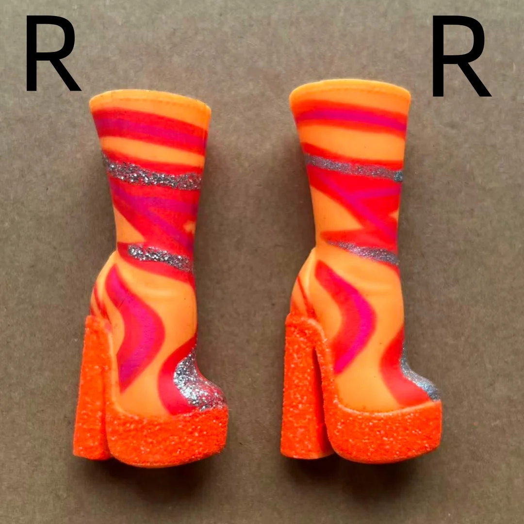 Fashion Sister 1/6 Scale Doll Shoes Boots Sandals Decorative Novelty Gift Toys Original Doll Parts for Collectors