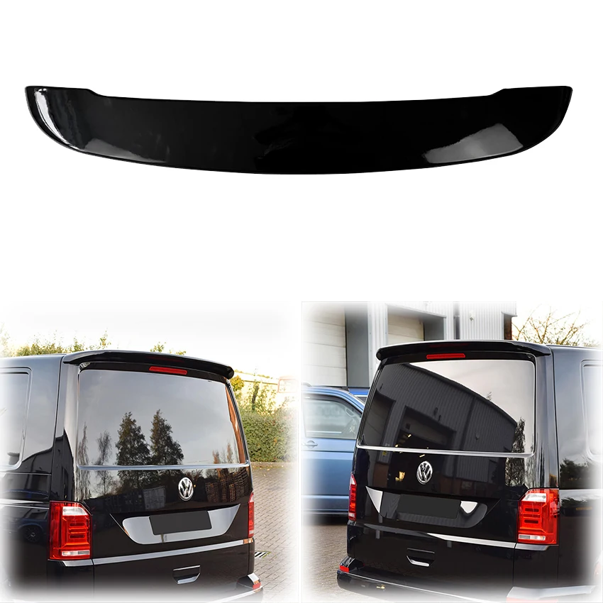 2015 2016 2017 2018 2019 For Volkswagen Transporter T6 T6.1 Rear Wing Spoiler Tailgate High Quality ABS Glossy Black Body Kit