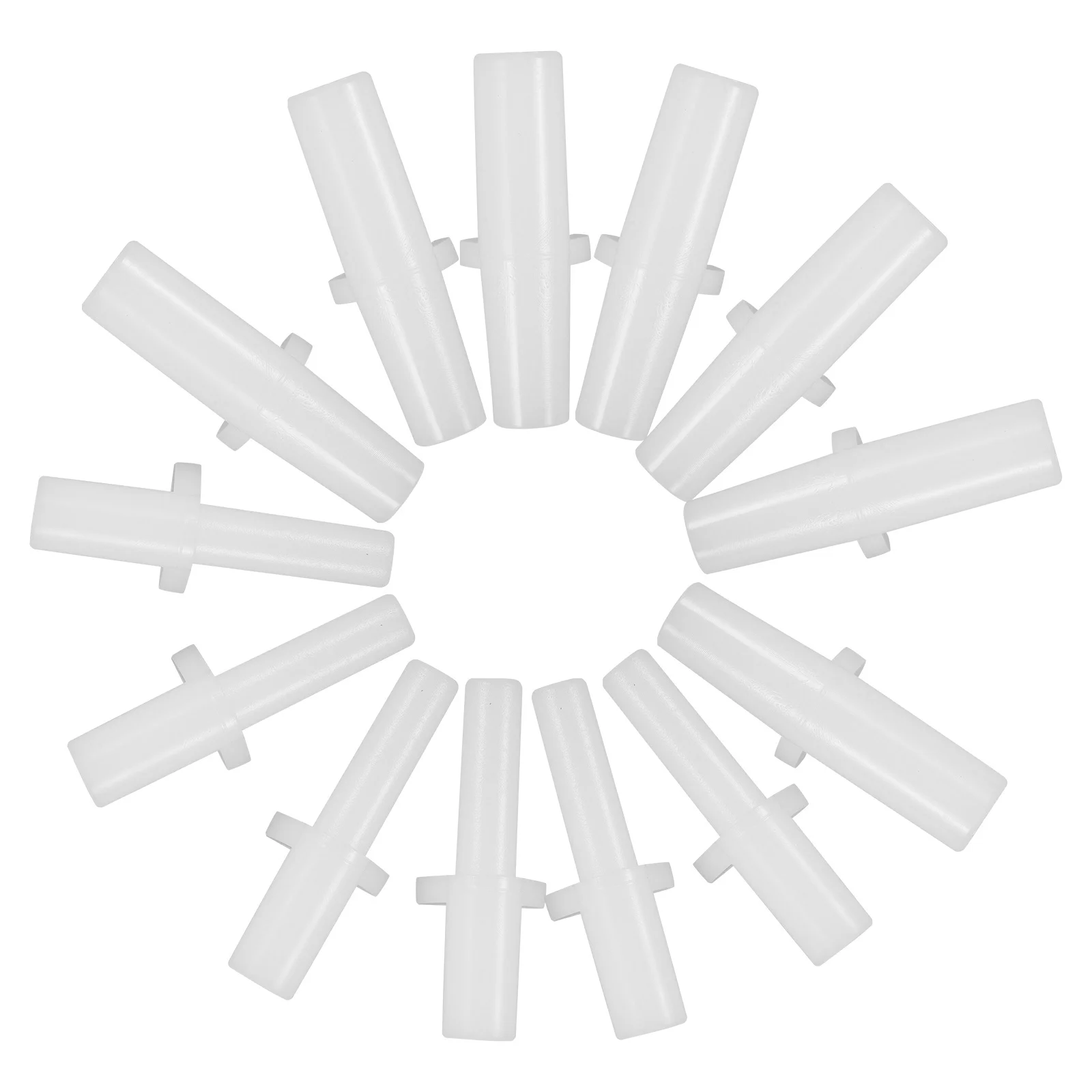 

20Pcs Tent Accessories Outdoor Pole Adapter Strong Plastic Connection Sleeve for Tent Rods Support Secure Fastening Fix