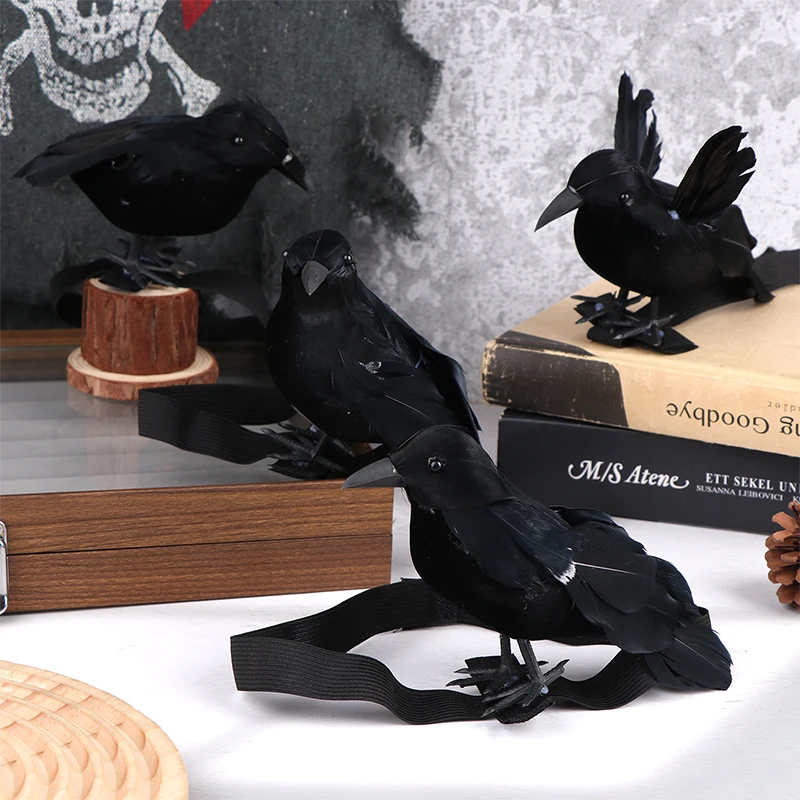 หงษ์ดำจำลองสำหรับฮาโลวีน พร้อมสายรัดไหล่แบบยืดหยุ่น เครื่องประดับรูปหงษ์ สำหรับคอสเพลย์ งานแฟนซี ตกแต่งงานปาร์ตี้วันหยุด
