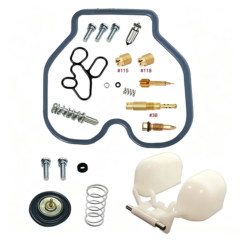 For Honda CBR125R 2004~2006 / CBR150R 2002~2009 Carburetor Repair Kit For Float CBR 125 Motorcycle Overhaul Gasket Needle Screw